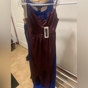 MIDI/Maxi Plum Dress with tags